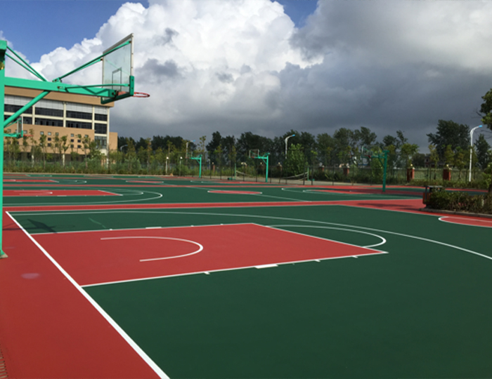 慈溪崇壽初級中學（xué）丙烯酸球場