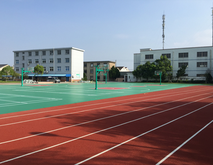 慈溪市長河藍天小學跑道